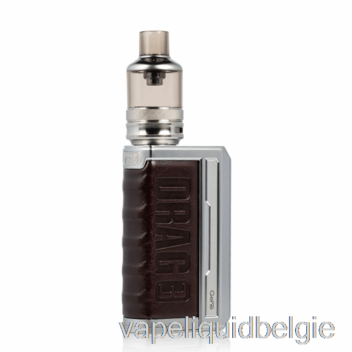 Vape België Voopoo Drag 3 177w Starterkit [tpp] Koffiebruin